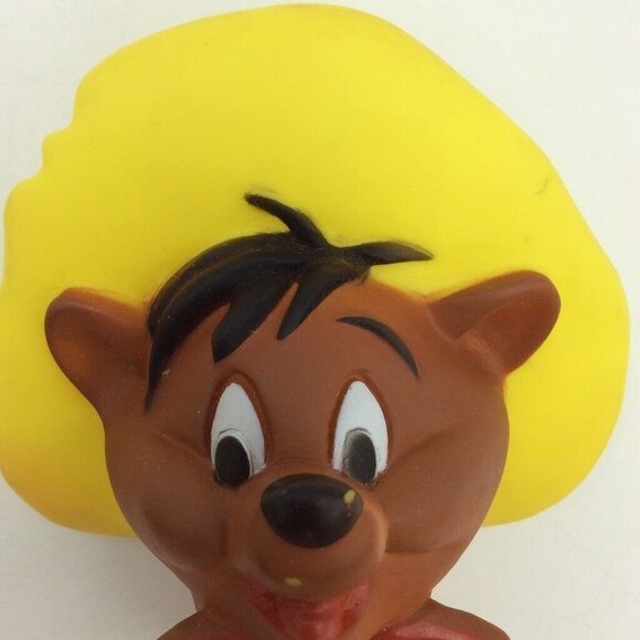 Vintage 60s Warner Bros Looney Tunes Yosemite Sam Speedy Puppet Head Lot 2 - Picture 7 of 10